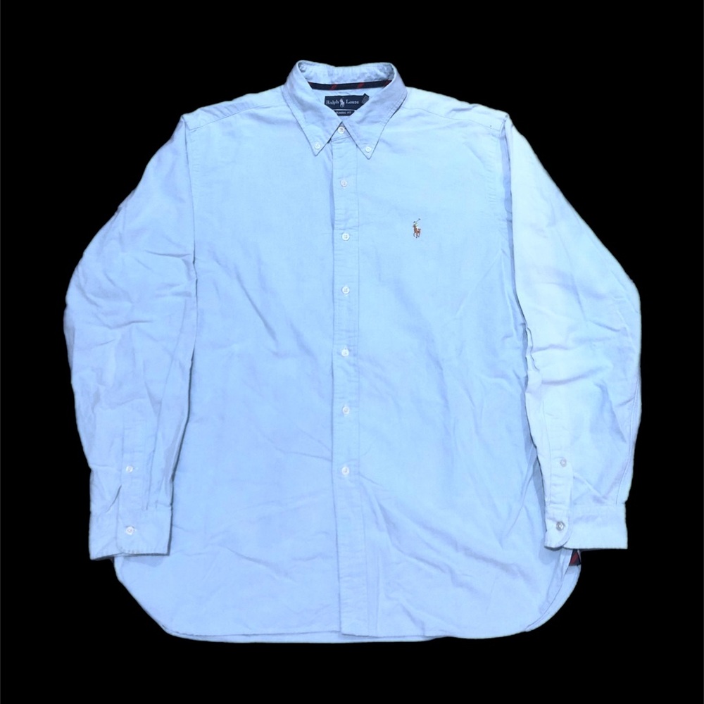 Vtg Polo Ralph Lauren Oxford Button Down